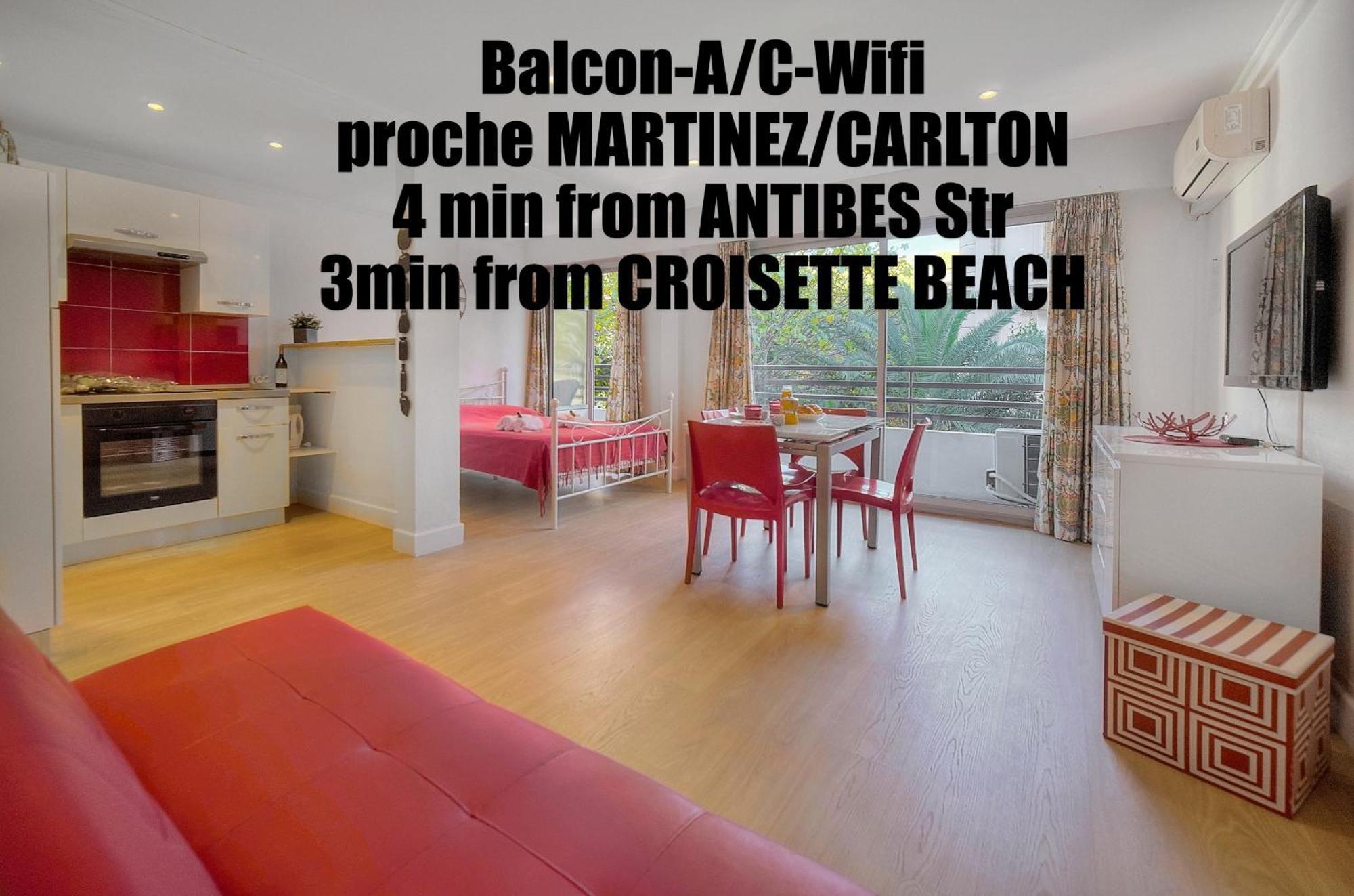 Spacieux 3min Plages Croisette A0b123 *